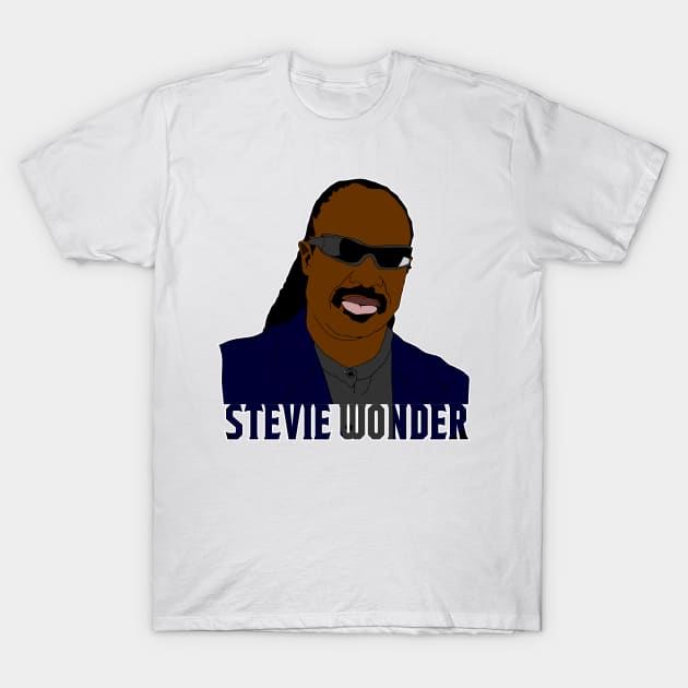 Stevie Wonder T-Shirt by ManulaCo